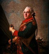 Jean-Etienne Liotard Marshal Maurice de Saxe oil painting on canvas